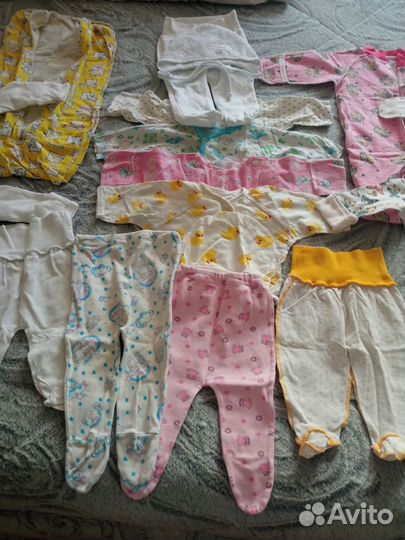 Платье боди для девочки шапочки с 0 до 68 размера