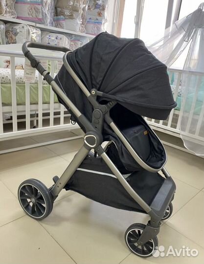 Коляска 3в1 Новая с автолюлькой (Black)