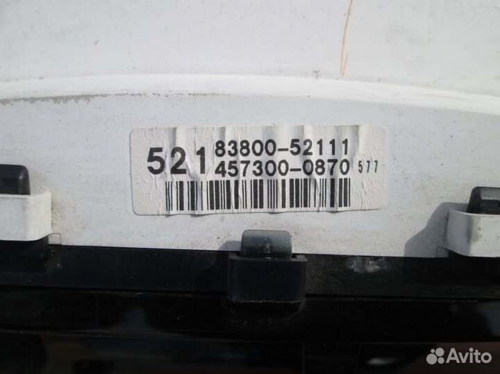 Щиток приборов Toyota Platz NCP16 2NZ-FE 2001/11