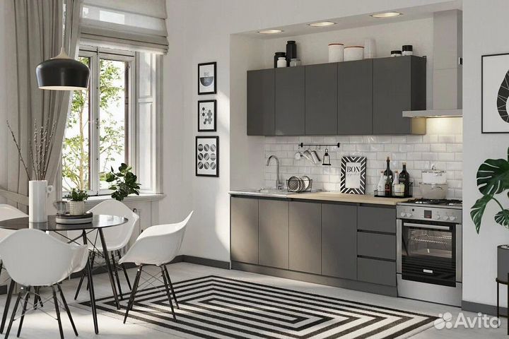 Кухонный гарнитур 2m со столешницей