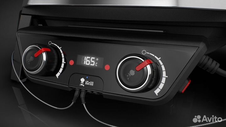 Электрический гриль weber Pulse 2000 на тележке