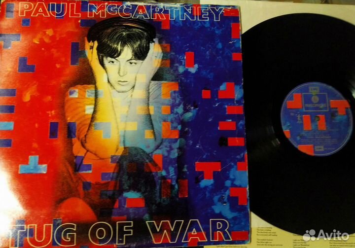 Paul McCartney Tug Of War винил 1982