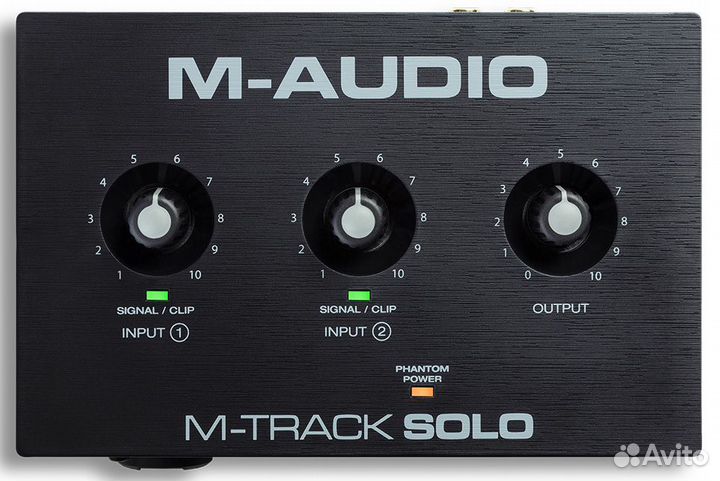 USB аудиоинтерфейс M-Audio M-Track Solo