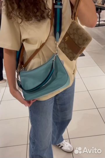 Сумка Coach, нейлоновая