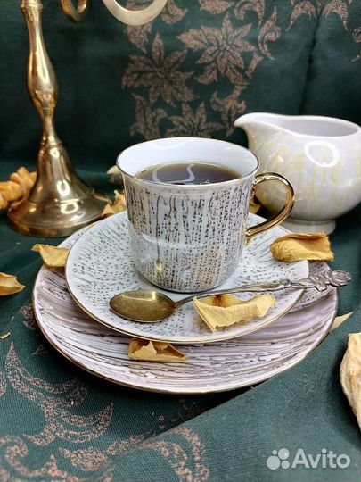 Кофейные трио, фарфор. Германия