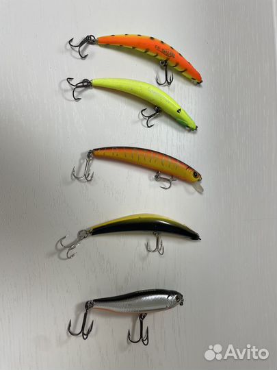 Воблеры и блёсна