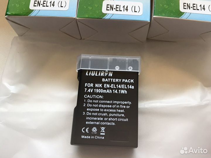 Аккумулятор nikon canon