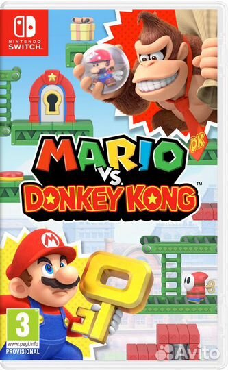 Mario vs. Donkey Kong Nintendo Switch, английская