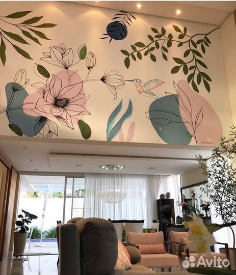 Роспись стен