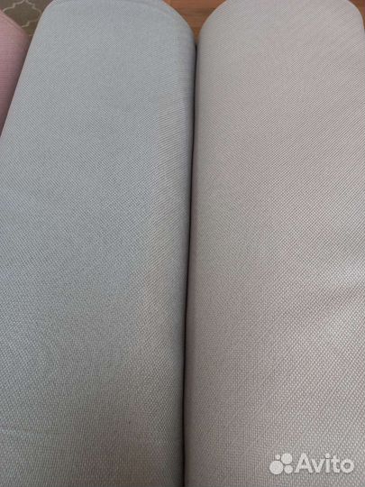 Портьерная ткань лен рогожка блэкаут на отрез