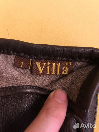 Перчатки кожаные женские