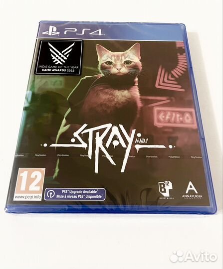Новый диск Stray PS4/PS5