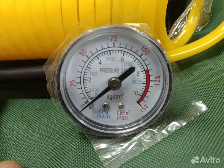 Насос автомобильный компрессор 2-х поршневой