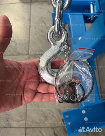 Кран гаражный гидравлический 2 т TS0601B