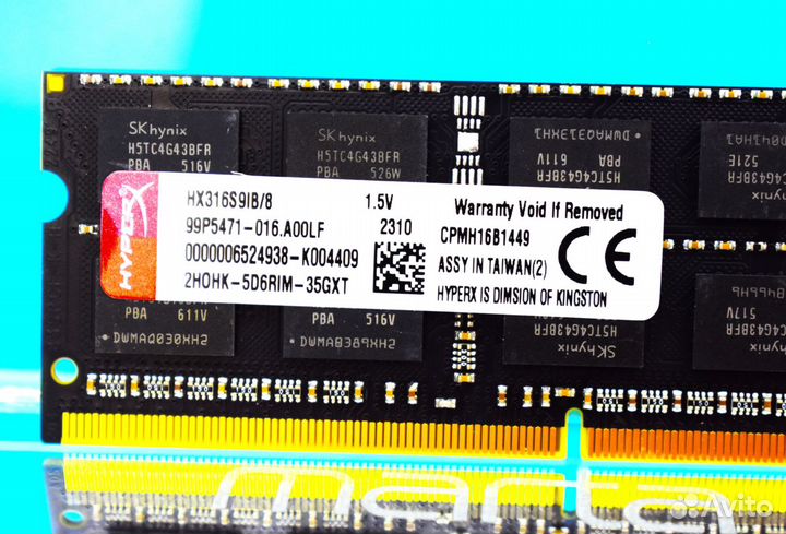 HyperX DDR4 3200 MHz 8 GB