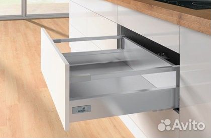 Комплект ящика InnoTech Atira 176х420 серый с рели