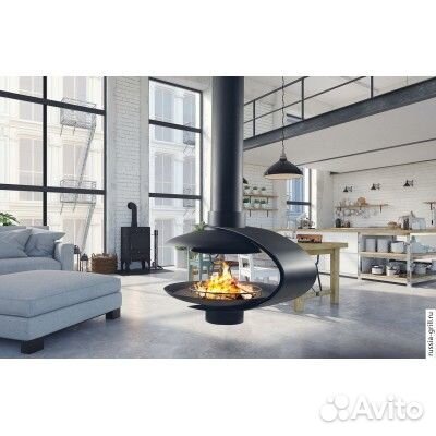 Подвесной камин