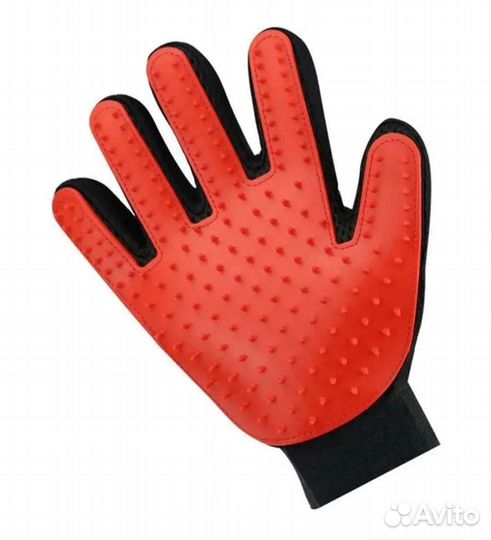 Перчатка для вычесывания шерсти