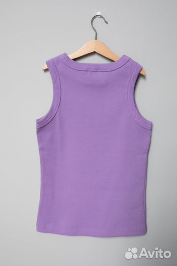 Майка плотная в рубчик L 48