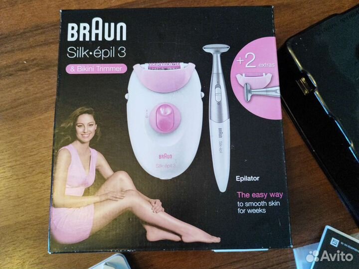 Эпилятор braun silk epil 3 новый