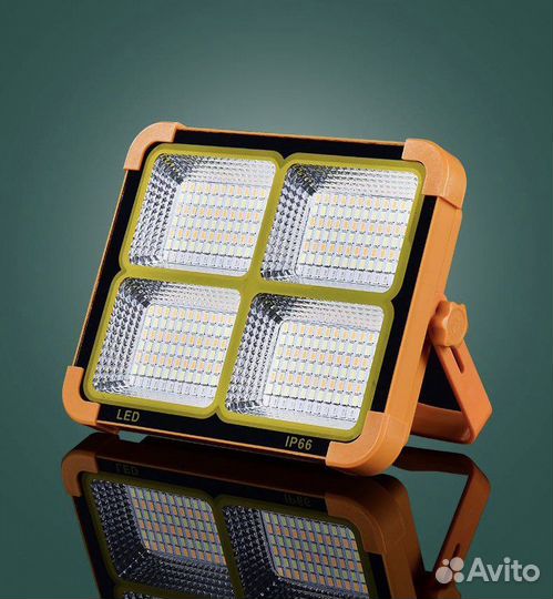 Фонарь прожектор аккумуляторный светодиодный