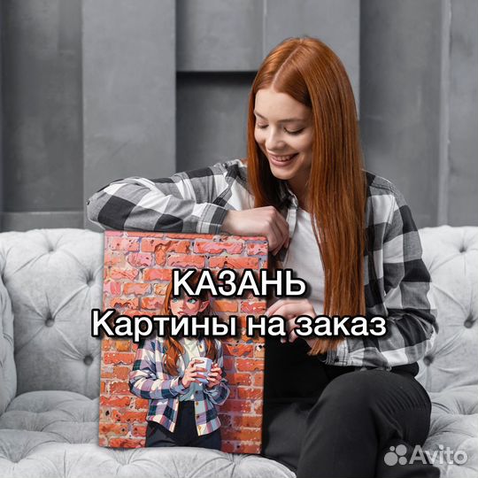 Фото на холсте, картина на заказ, портрет по фото