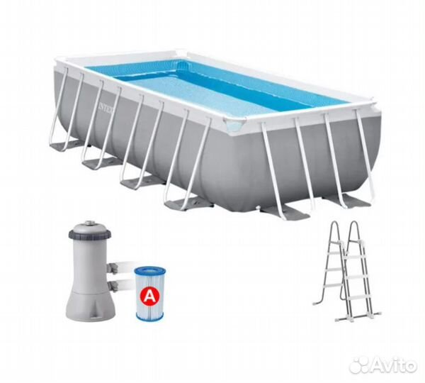 Бассейн каркасный / бассейн intex