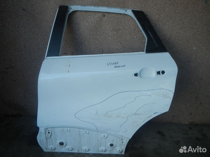 Б/У Б/У Дверь задняя левая, Renault (Рено) -kapt