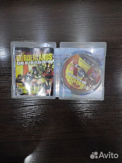 Диск для ps3 Borderlands game of the year edition