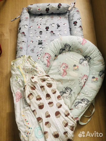 Кокон для сна и пеленальный матрасик