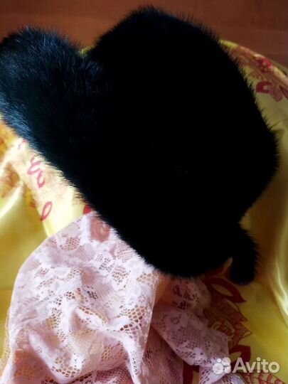 Шапка норковая женская