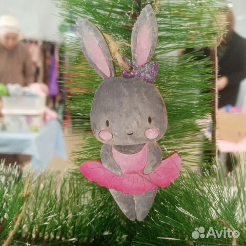 Деревянная игрушка на ёлку