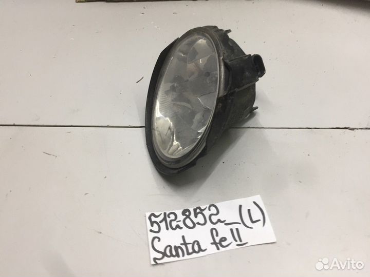 Фара противотуманная левая (Hyundai Santa Fe)