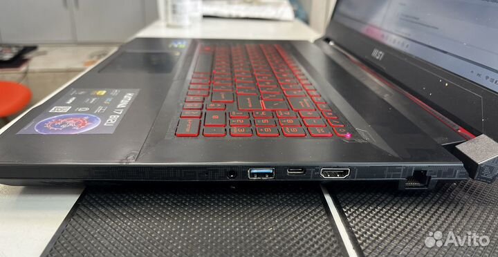 Игровой ноутбук MSI kantana GF76 17.3