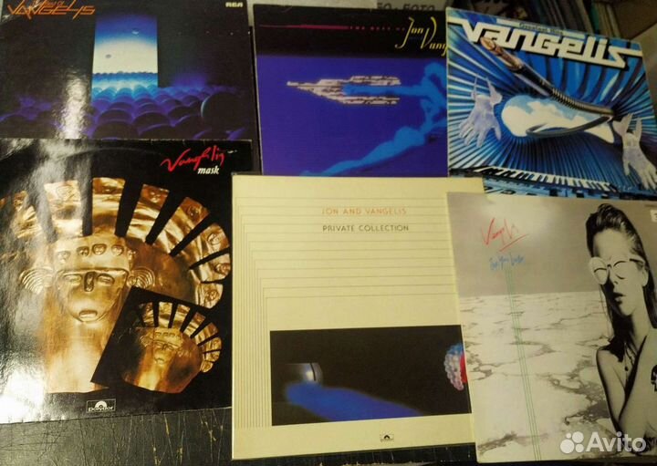 Vangelis фирменный винил коллекция