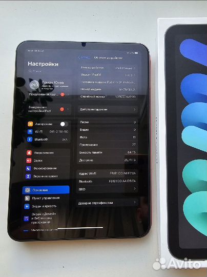 iPad mini 6 64gb wi fi