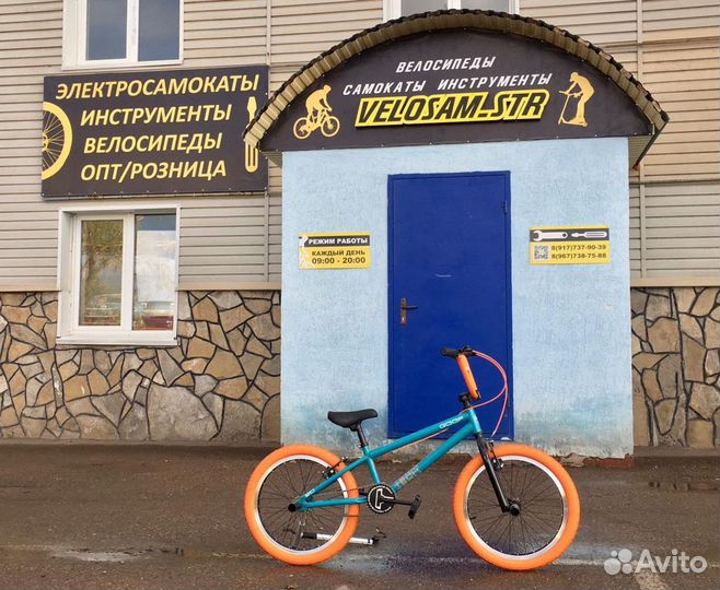 Велосипед на литых дисках