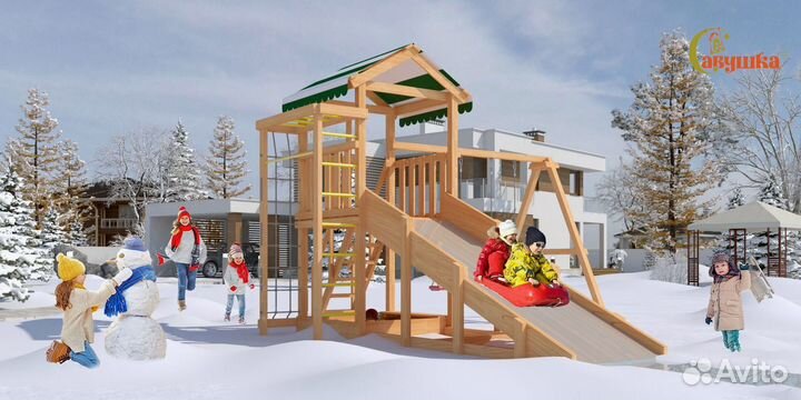 Детские уличные спортивные комплексы для дачи