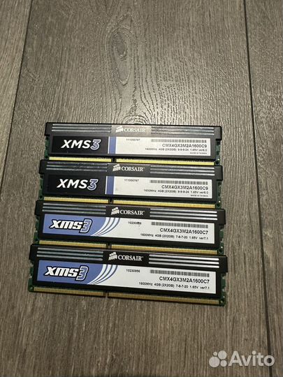 Оперативная память DDR3 8Gb Corsair