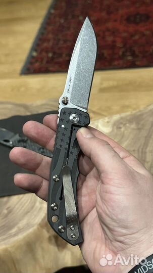 Нож Strider SMF + Spartan Blades Harsey Folder