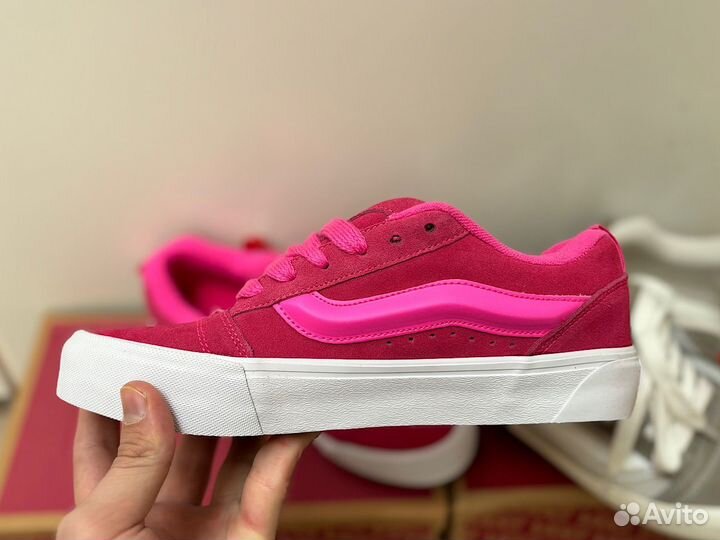 Кеды vans knu skool дутыши premium