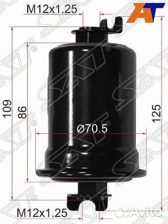 Фильтр топливный mitsubishi lancer