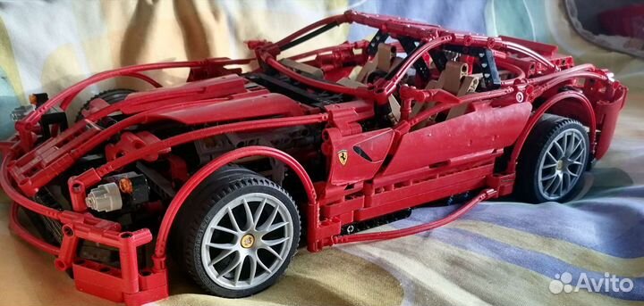 Lego 8145 ferrari 599 GTB fiorano 1:10 2007г
