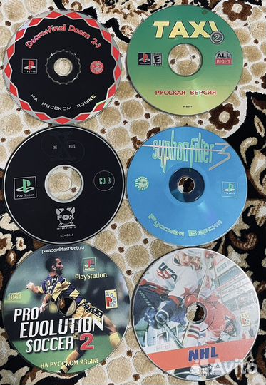 Игры на sony playstation 1 диски
