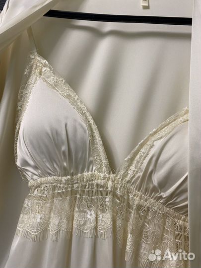 Халат и сорочка пеньюар