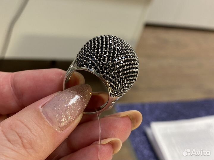 Кольцо серебро 925