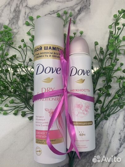 Сухой шампунь+дезодорант Dove