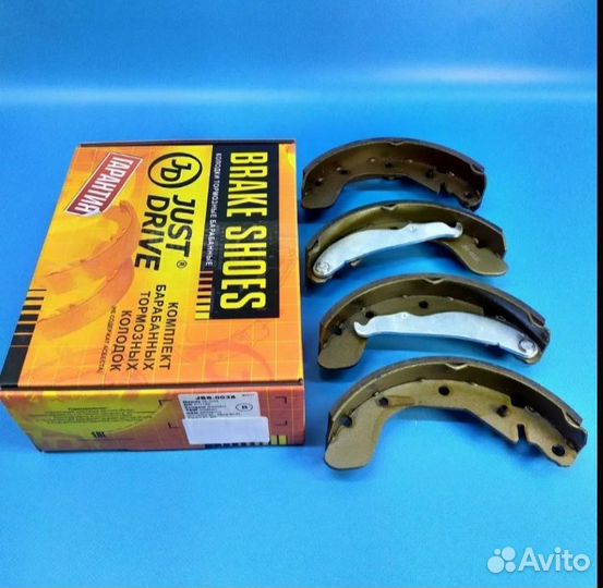 JB задние барабанные колодки