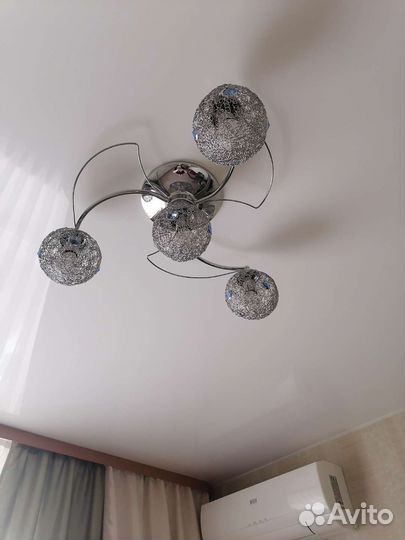 Люстра потолочная бу