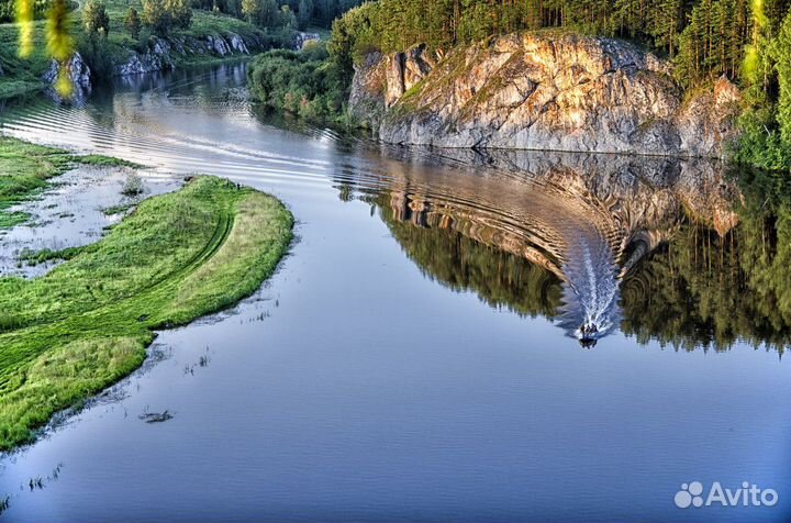 Сплав по реке Нейва «Уральская жемчужина», 1 день